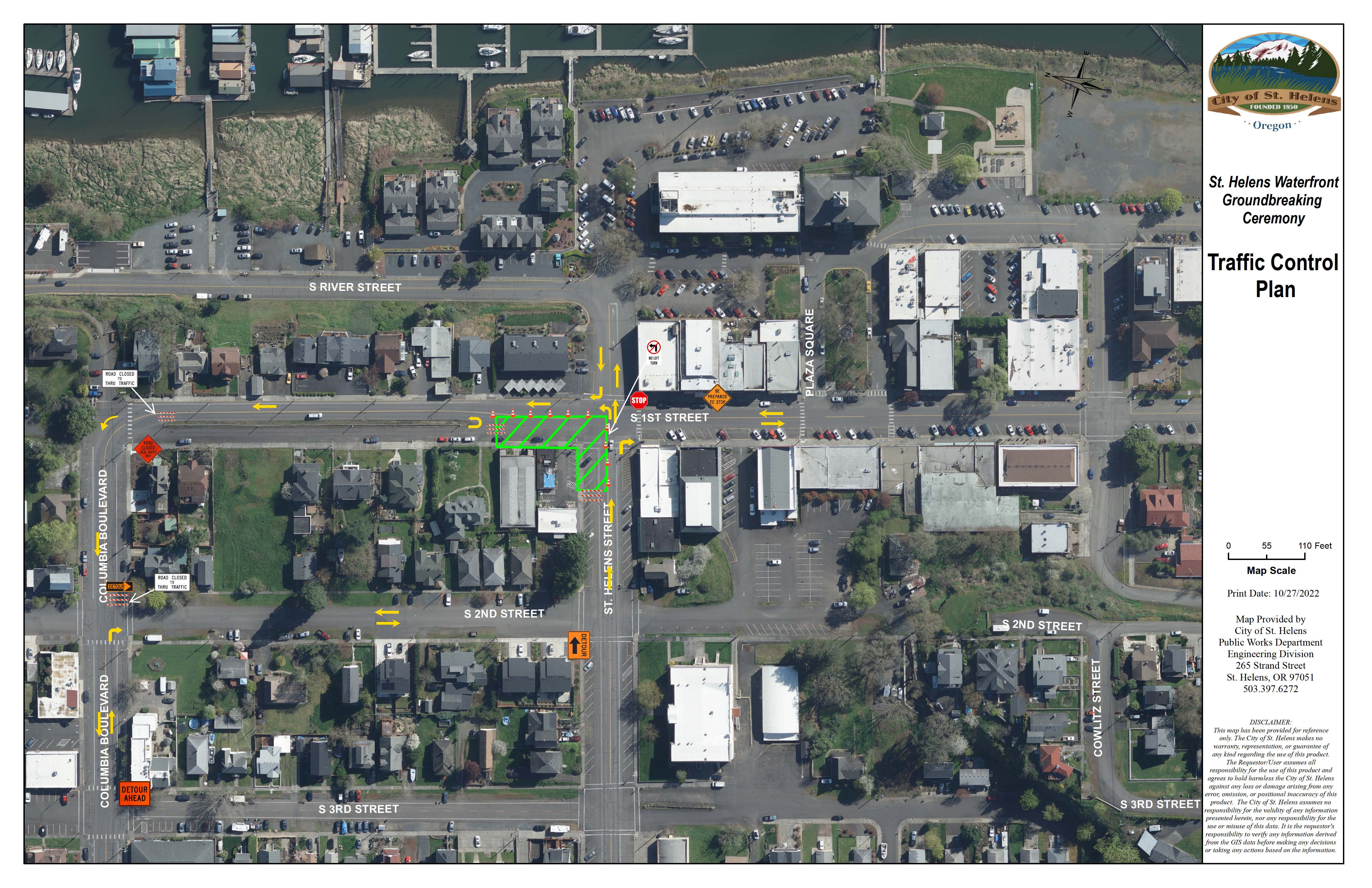 Groundbreaking Ceremony for St. Helens Waterfront Project City of St