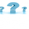Blue question marks for FAQ section