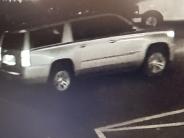 DMV suspect vehicle leaving Safeway on surveillance video. 