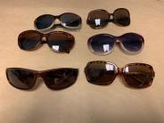SHPD photo of various recovered sunglasses
