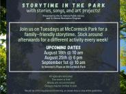 storytime in the park
