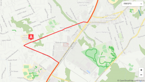 St. Helens STP Route Map 