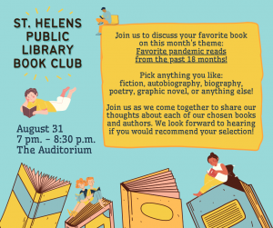Book Club tonight