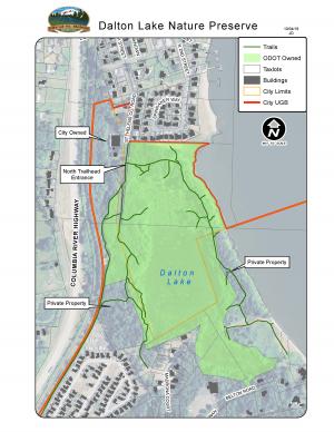 Dalton Lake Map