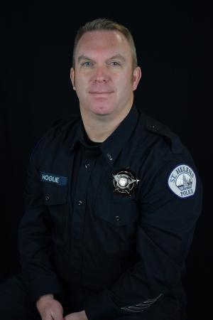 Official department photo of Lt. Joe Hogue