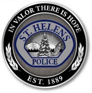St. Helens Police Department Challenge Coin Tails