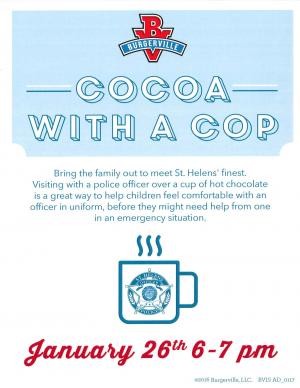 Cocoa with a Cop Flyer