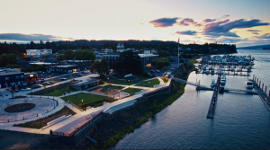 St. Helens Riverwalk Project Phase One Aerial