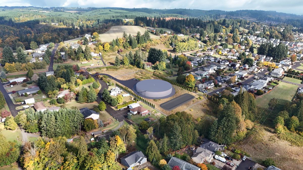 Conceptual Rendering of Reservoir 